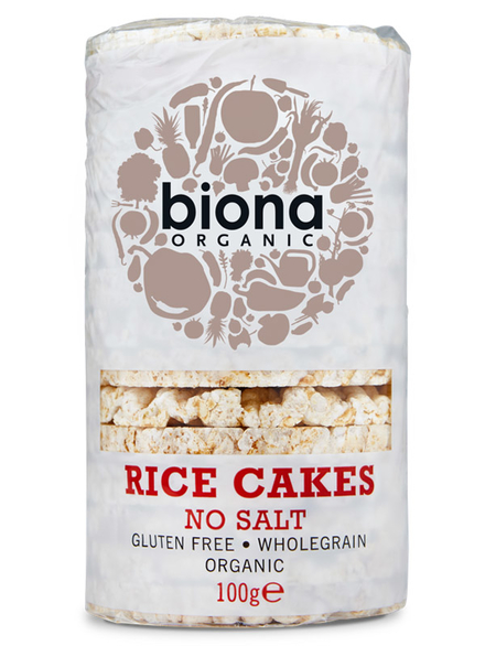BIONA RICE CAKE NO SALT 100G